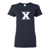 Xavier Musketeers Primary Logo Womens T Shirt - Navy