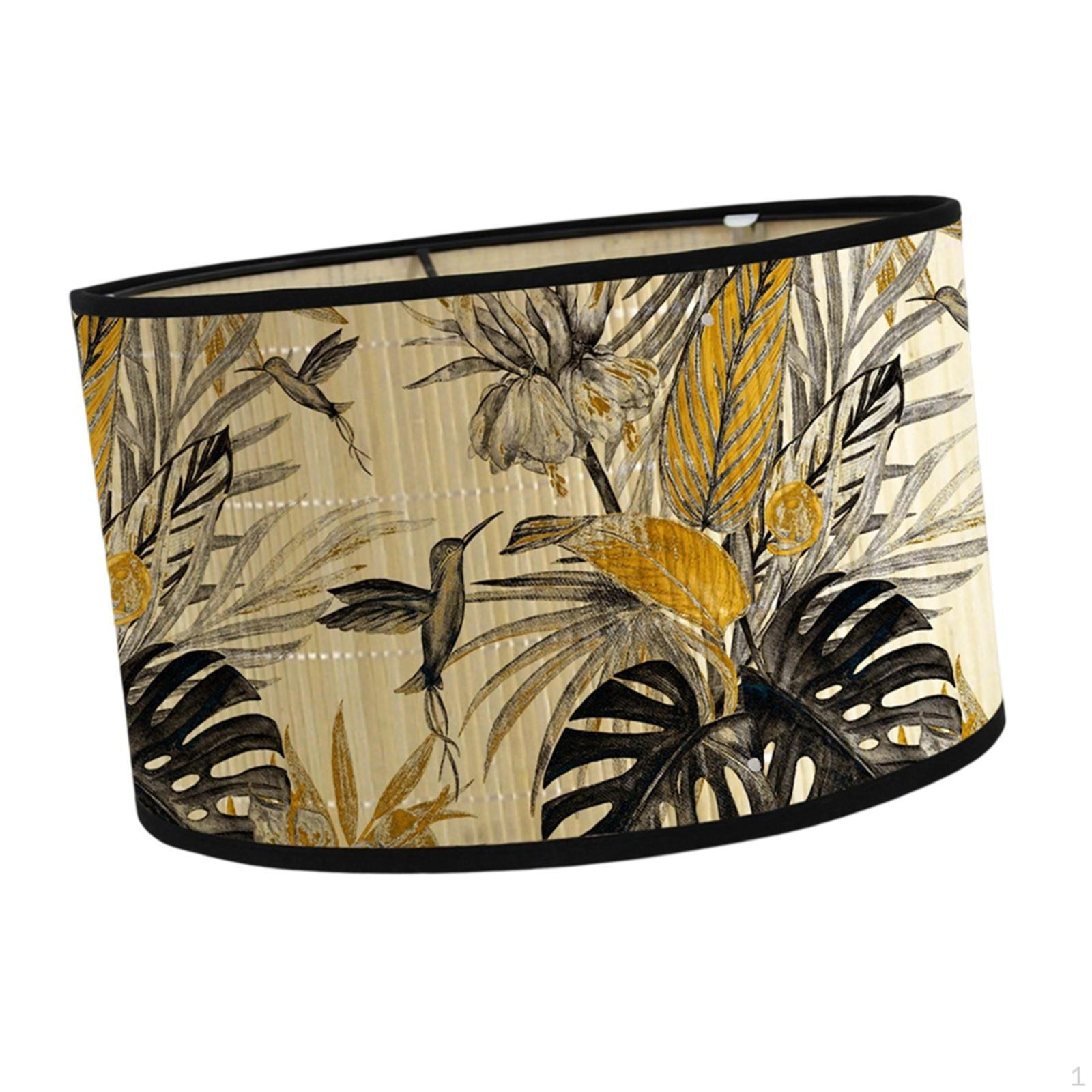 

Бамбуковый абажур для подвесного освещения, Круглый плафон для дома и ресторана Style B