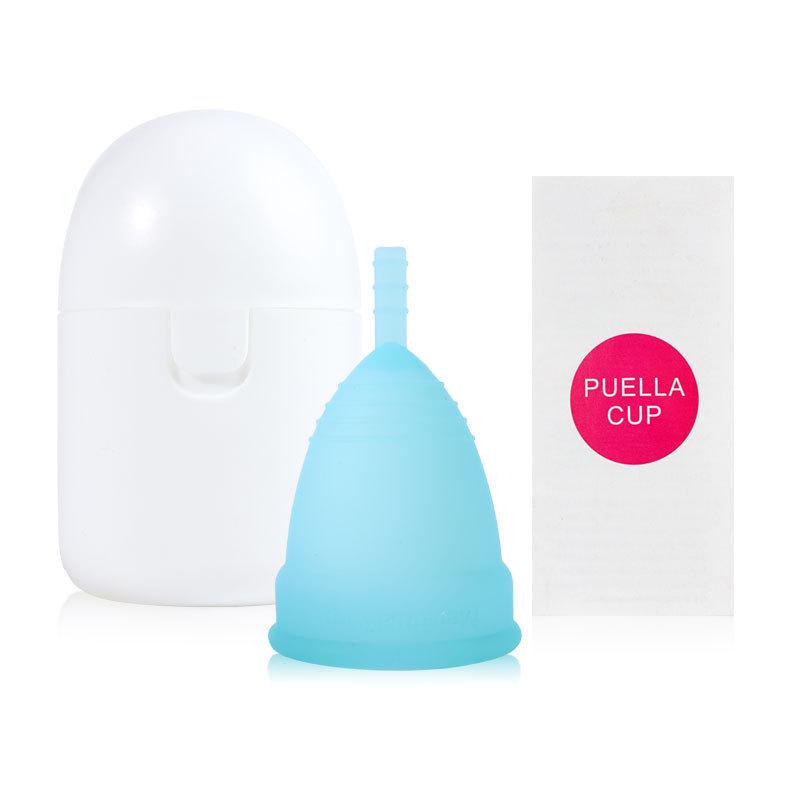 Microwave Silicone Menstrual Cup Storage Box - Compact Period Solution