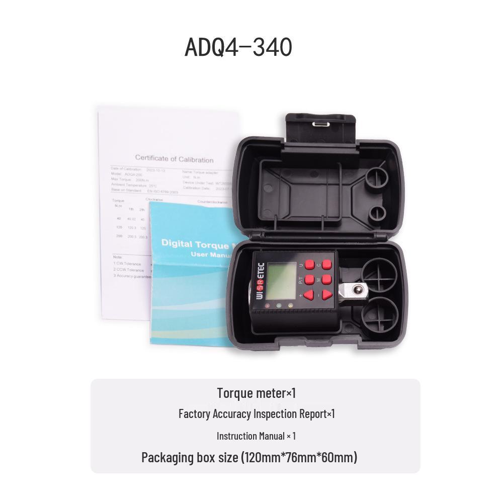 High-Precision Digital Torque Wrench Tester 0.1-340NM