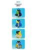 Children's Cartoon Animal Swimming Buoyancy Vest Swimsuit