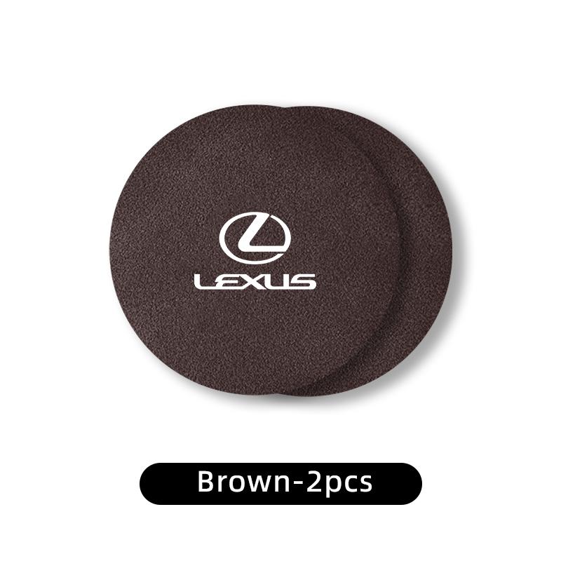 2 Stück Auto-Becherhalter Anti-Rutsch-Matte für Lexus IS250 IS200 CT200h IS300 ES RX LS IS NX CT LX UX LC RC LM GS GX SC