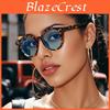 Vintage Round Sunglasses For Men And Women With Uv400 Protection And Gray Lenses For Outdoor Activities