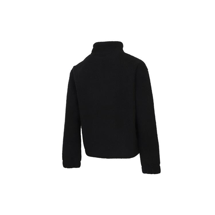 PUMA Velvet Jackets Women's Black Stand Collar Moderate 586612-01