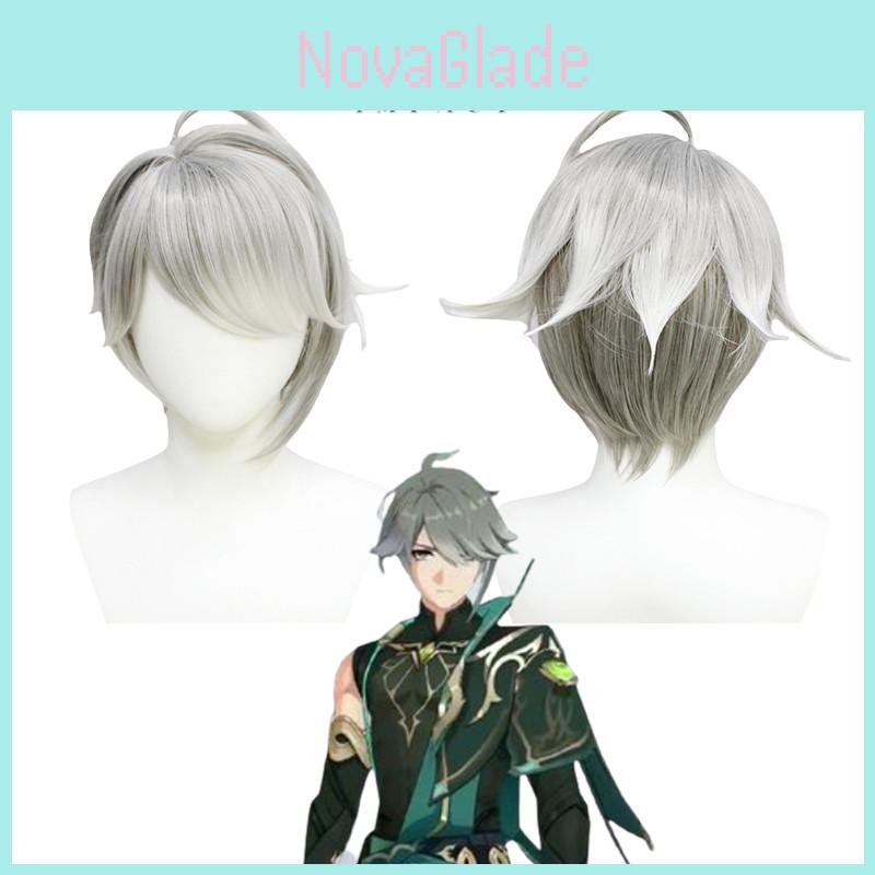 Genshin Impact Alhaitham Cosplay Wig With Realistic Details For Themed Parties