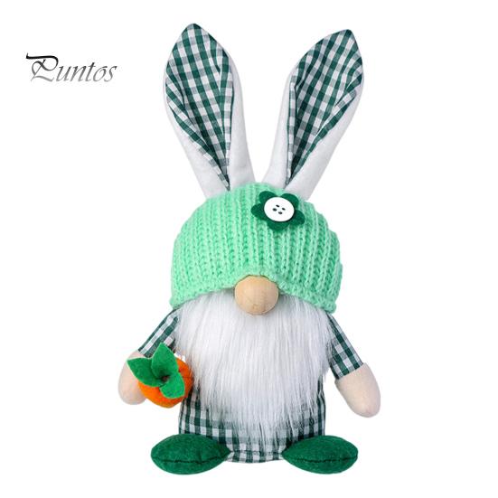 

Пасхальная кукла-гном, плюшевые кроличьи уши, гномы с вязаной шапкой, мягкая безликая кукла, настольное украшение для домашнего офиса Men