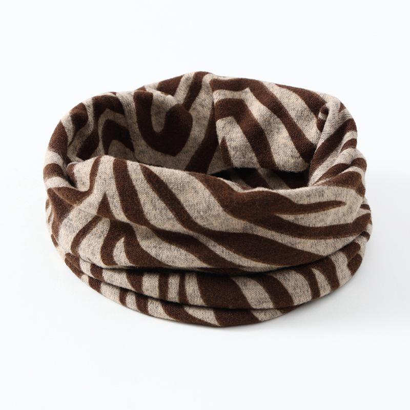 Korean Style Double-Layer Neck Warmer: Unisex Autumn/Winter Scarf & Elastic Headband