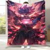 Anime D-Dragon Ball Game Cartoon Flannel Blanket,Ultra Soft Warm Plush Throw for Home Bedroom Bed Sofa Cover Office Camping