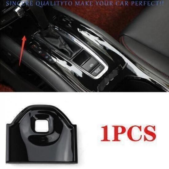 For Honda HR-V Vezel 2016-2022 Glossy Black Center Console Storage Box Tray Trim