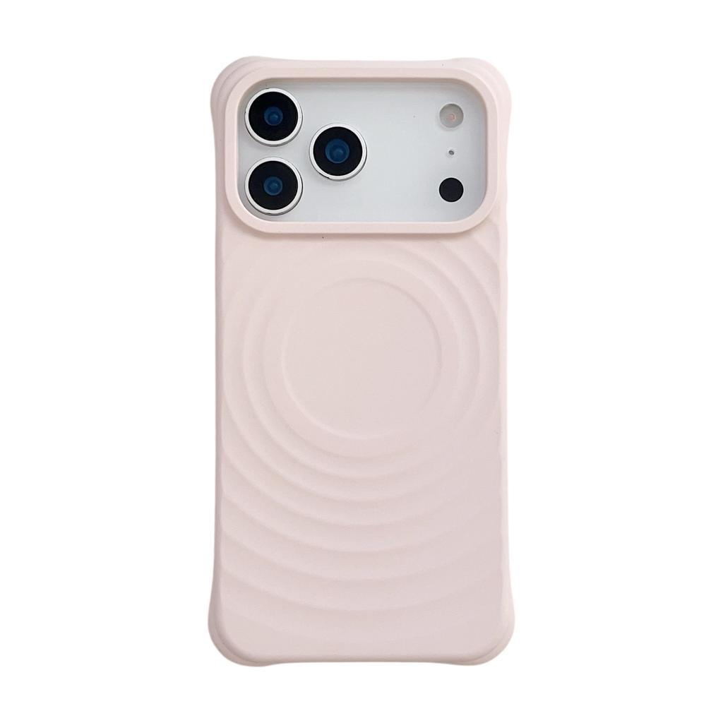 Boyang Magnetic Suction Case Suitable for IPhone17 Mobile Phone Case Liquid Silicone Apple 16 Large Hole 15 ProMax Protective Case