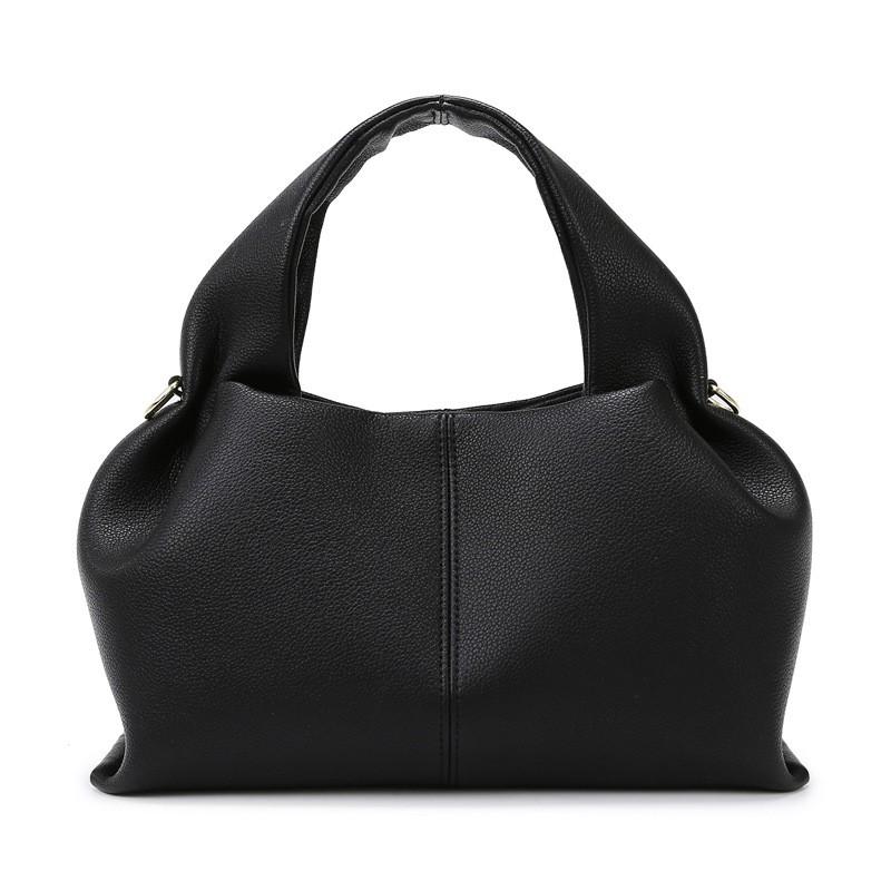 Cloud Shape Handbag Womens Medium Size PU Leather Tote Bag With Magnet Large Capacity Daily Use