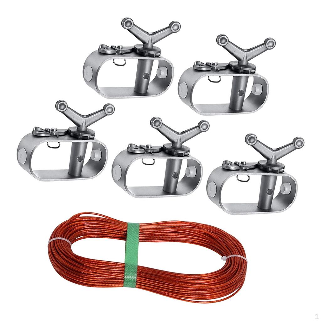 Aluminum Alloy Winch for Pool Cover with Replacement Features