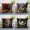 Nordic Fashion Animal Throw Pillow Covers Pattern Cushion Cover Suitable For Sofa Bedroom Car Pillow Cover