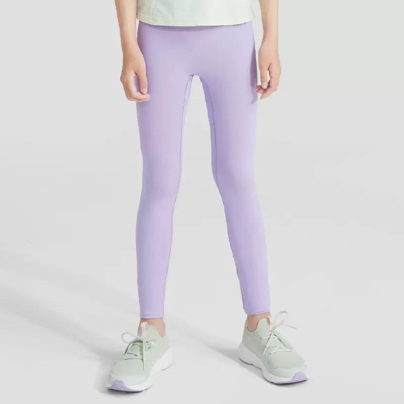 Summer UV Protection Ice Silk Girls' Quick-Dry Yoga Pants