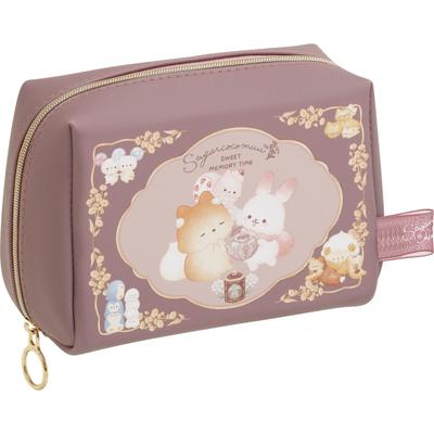 San-X Sugar Cocomoo "Sweet Memory Time" Pouch CA63601 Size: H100 X W140 X D80mm