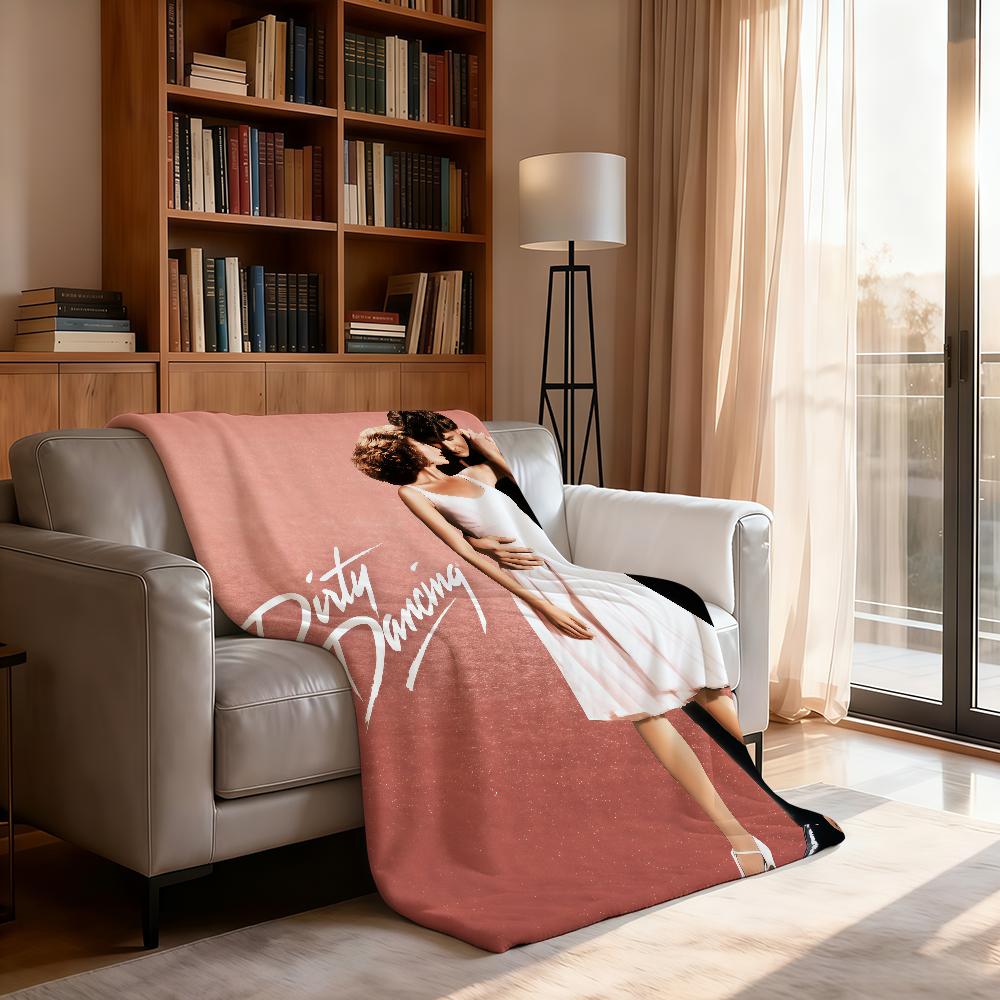 Classic Film D-Dirty D-Dancing Blanket Soft Throw Blanket for Home Bedroom Bed Sofa Picnic Travel Office Rest Cover Blanket Gift