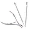 3Pcs/Lot Set With Cuticle Scissor&Pushers For Art Beauty Kit Tool
