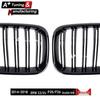 Gloss Black Double-Line Grille for BMW X3 F25 (14-17) & X4 F26 (14-18)