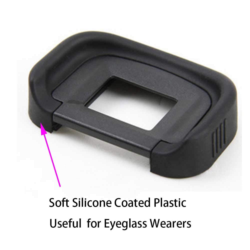 EB 80D Eyepiece Eyecup Viewfinder for Canon EOS Mark Mark Mark Mark I Cameras BTER Viewfinder Eyecup with Hot Shoe Cover 80D/70D/60D/50D/40D/20D/5D