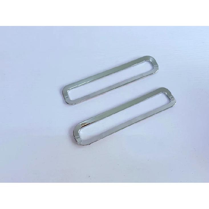 For Suzuki Fronx WDB3S WEB3S 2025 2026 ABS Chrome Rear Reflector Fog Light Lamp Cover Trim Bezel Frame Styling Garnish