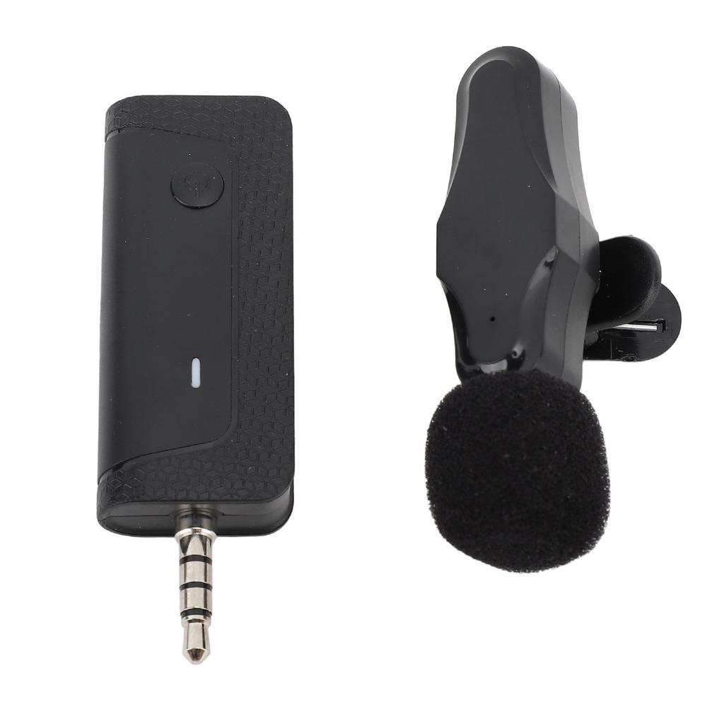 Wireless Microphones Clear Sound High Sensitivity Noise Reduction Lavalier Microphones for Live Streaming