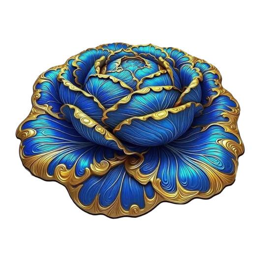 3D Visual Flower Rug Irregular Floral Area Rug Absorbent Anti-Slip Floor Mat Washable Bedroom Rug for Kitchen Bathroom Entryway Patio