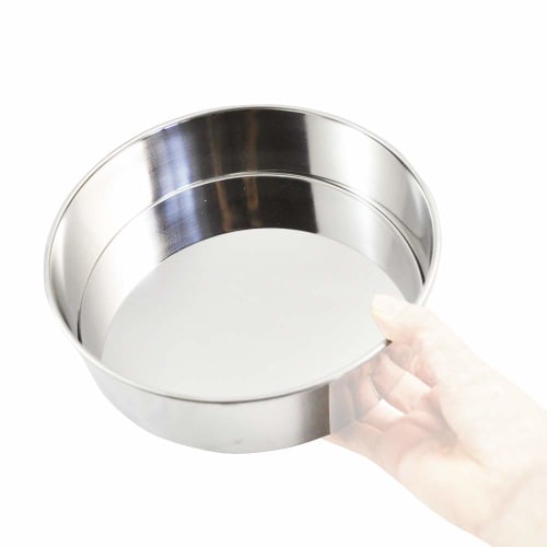 Kai House Select Stainless Steel Whole Cake Pan (DL6109) with Removable Bottom, 20cm, Easy To Clean, Made In Japan