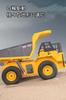 124 Scale RC Dump Truck, Engineering Vehicle, 2.4GHz, 360° Rotating LED Light, Alloy Reinforced, for Kids, Indoor Play, Birthday Gift for Boys, Gift