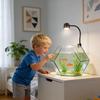 Oświetlenie Akwarium Lampka LED 360° Regulowana Lampka Nastrojowa do Akwarium do Domu Biura Ogrodu Sypialni Salonu