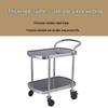 Stainless Steel Multi-purpose Serving Trolley