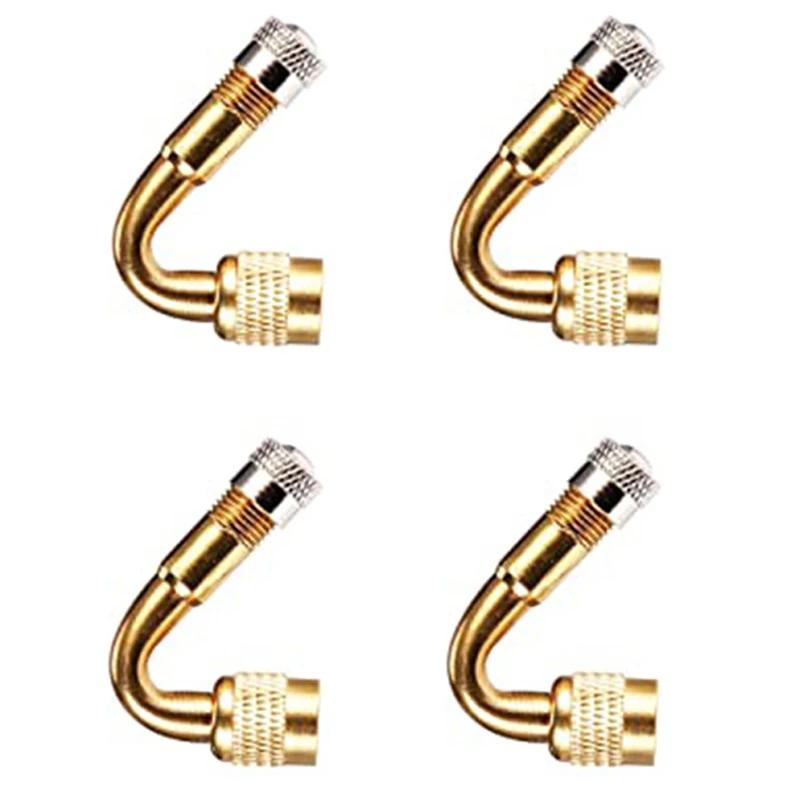 45 90 135 Degree Angle Tire Valve Extension Adapter Car Valve Stem Adapter for Car Truck Motorcycle Cycling Accessories
