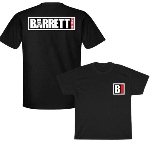 New BARRETT Ammunition Guns Firearms Logo  Unisex T-Shirt Funny Size S to 5XL L