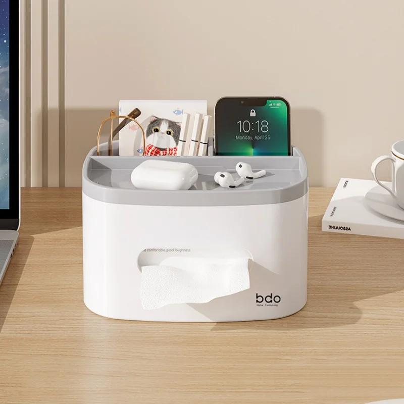 Desktop Tissue Box Cute Napkin Holder Case Paper Box Container Desktop Tissue Holder Kitchen Tissue Box Paper Towel Storage Box