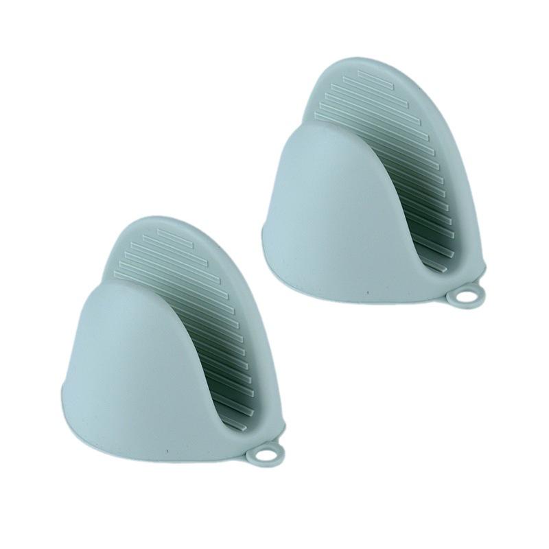 Thickened Silicone Shark Two-Finger Anti-Scald Kitchen Gloves