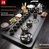 DU Automatic Kettle Ceramic Tea Set with Tray