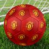 Manchester UnitedSoccer Ball Colorful All Ages Machine Stitched PVC Competition Ready Durable High-Bounce