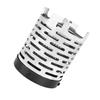 Portable   Outdoor Folding Metal Hting Gas Stove Cover Camping Hiking Accessory