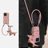 Pink Apple Dachshund Dog Applicable To Apple 16promax Mobile Case iPhone 15 13 14 New Model 11 12