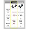 Audio-Technica ATH-CKS50TW BK Wireless Earbuds