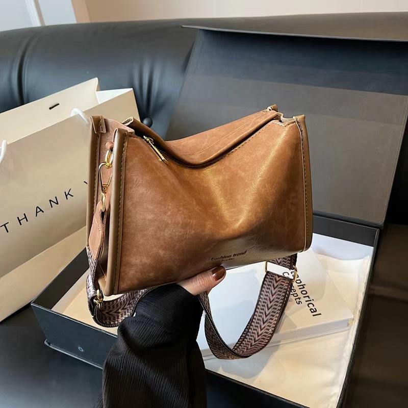 Bag Women'S Tide Fashion Broadband Shoulder Crossbody Bag Small Square Bag