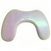 Stain-Resistant U-Shaped PU Leather Nail Art Hand Rest with Reinforced Base, Easy To Clean