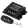 Jeffergarden LED Dimmer, PWM Digital Control, with RF Remote Control, Stepless Dimming, 30m Operating Range, for LED Strip Lights and Spotlights,