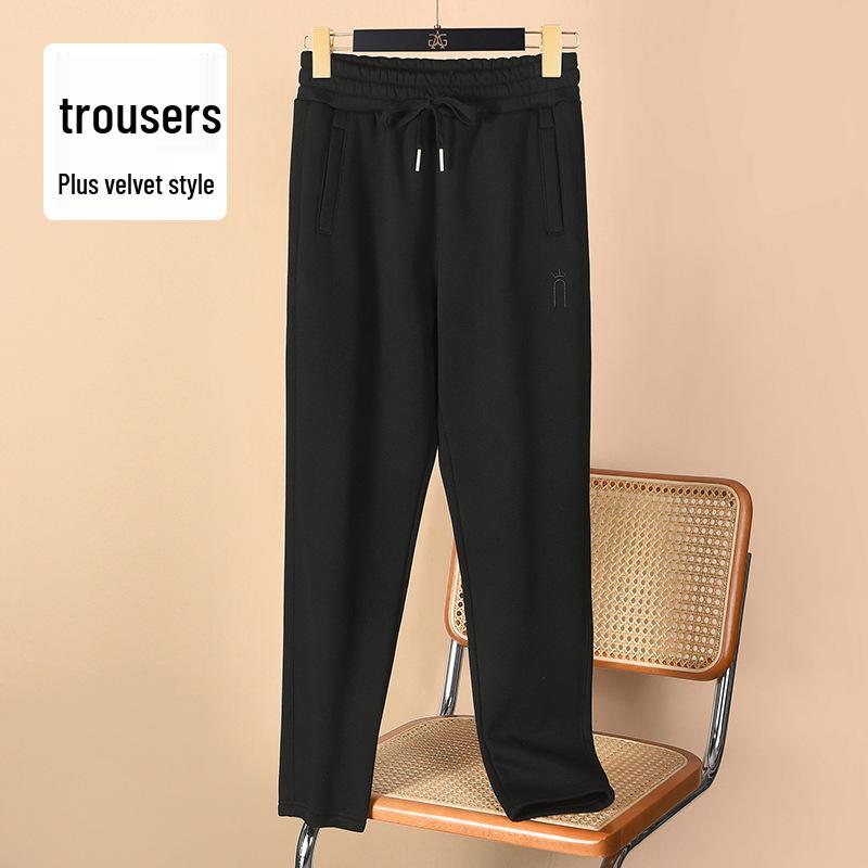 

Women s Gray Wide-Leg Sweatpants - Spring & Autumn 2025, Plus Size & Petite, Straight-Leg Design. S