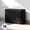 Silver-Coated Fabric Air Conditioner Cover UV Resistant Water Resistant Outdoor AC Cover Snap Buttons Ventilation