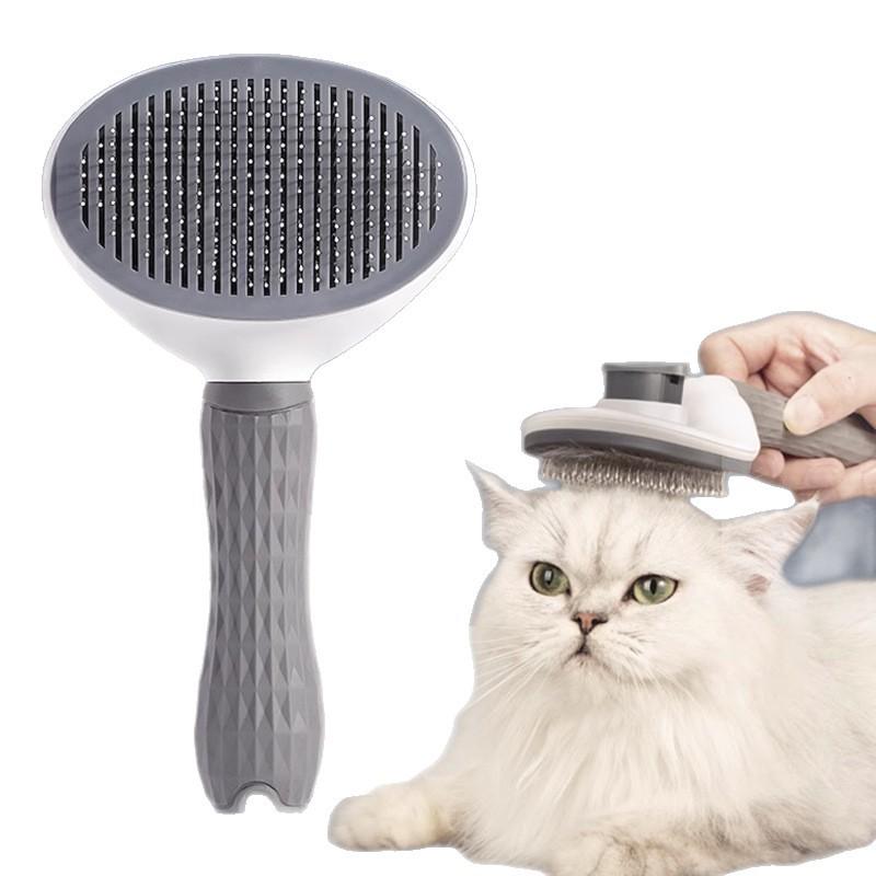 Dog Hair Removal Comb, Cat Comb, Dog Hair Cleaner, Floating Hair Remover, Teddy Bichon Frise Needle Comb, Fluffy Bathing Pet Supplies