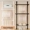 Extra Thick Walk-in Closet Floor-to-Ceiling Clothes Rack