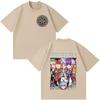 Anime Frieren: Beyond Journey's End T-shirt Unisex Women Fashion Harajuku Tees Cotton Tops Casual Oversized TShirt Summer Clothing