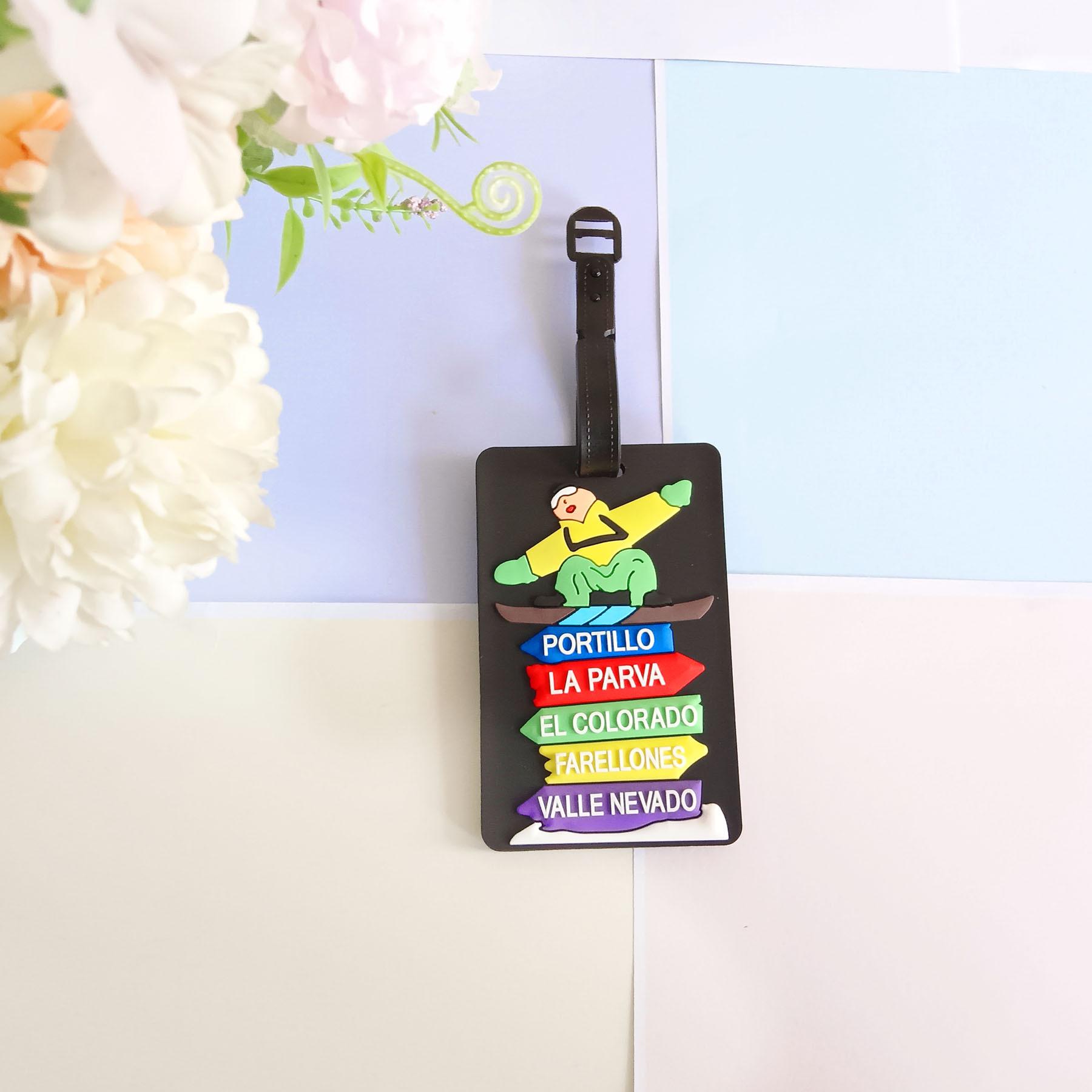 

Creative New PVC Luggage Tags Boarding Pass Address ID Name Lable Suitcase Tag Travel Tag Cute Luggage Tag Travel Accessories