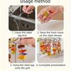 1 Set Stainless Steel Grill &Skewers, 12/24 pcs Needle, BBQ Set, Air Fryer, Oven, Grill, Skewers, Kitchen Supplies