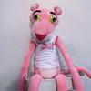 Pelúcia Pantera Cor-de-Rosa Animal de Pelúcia Leopardo Rosa Almofada Fofa para Dormir Meninas
